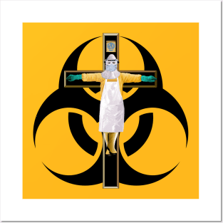 Ebola Crucifixion Posters and Art